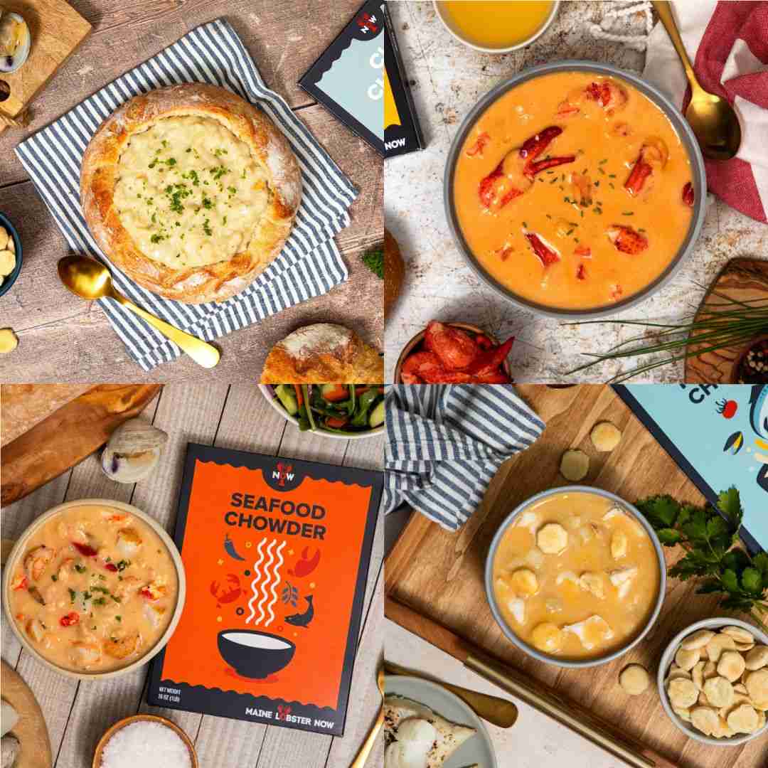 Chowder & Bisque Sampler – 64 oz