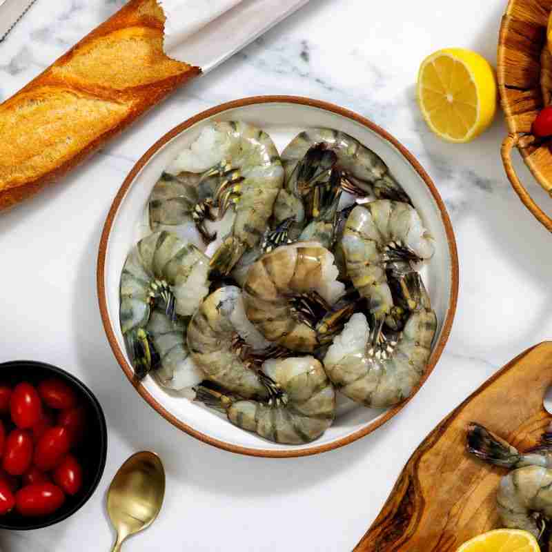 Colossal Black Tiger Prawns – 2 lbs.