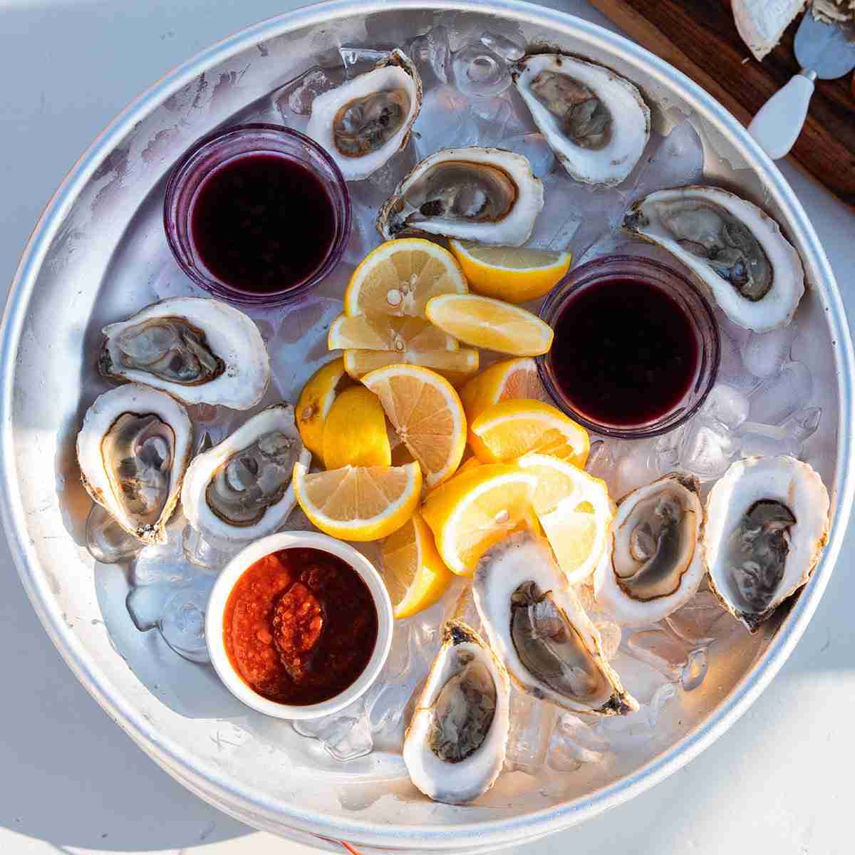 Fresh Maine Damariscotta & Blue Point Oysters