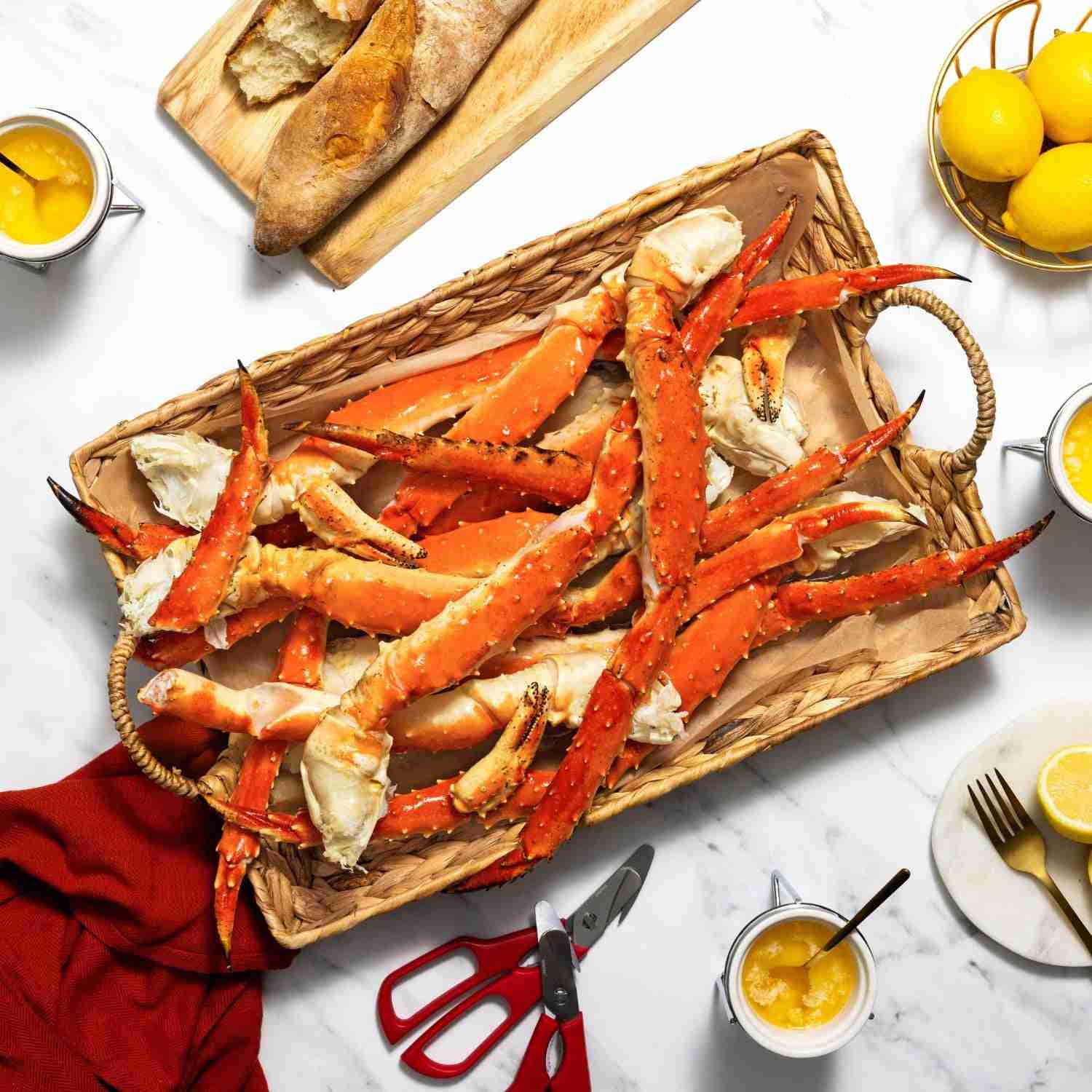 Giant Red King Crab Legs