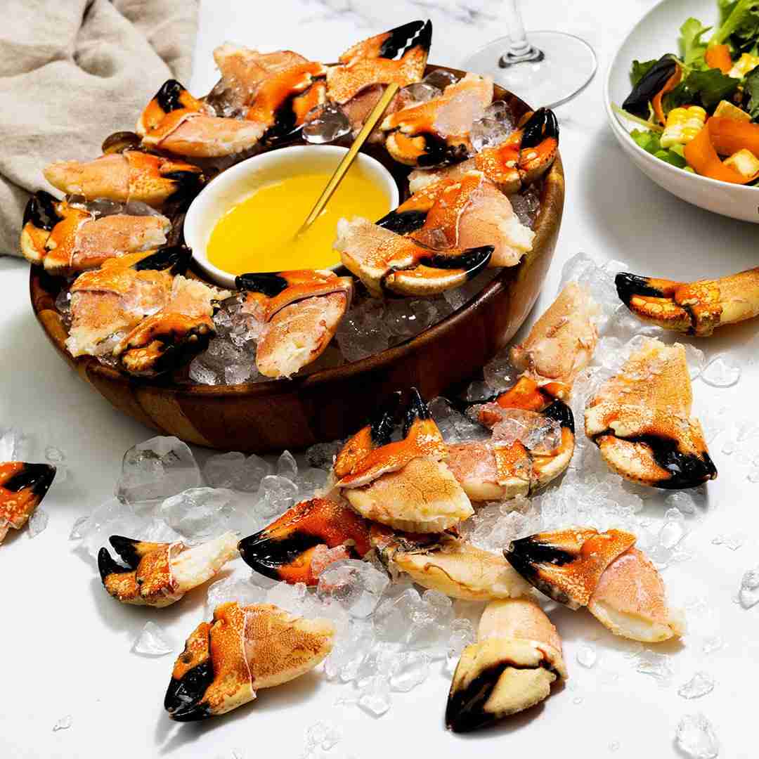 Gulf Of Maine Jumbo Jonah Crab Cocktail Claws – 1 lb