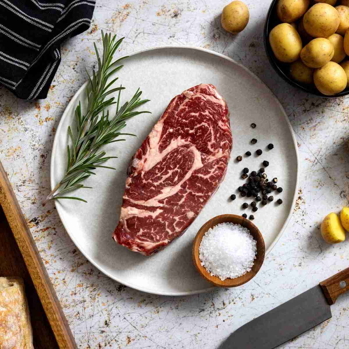 Kinnealey Meats® USDA Prime Black Angus Boneless Ribeye – 11 oz