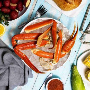 BRAND, CATEGORY, MAINE LOBSTER NOW, SNOW CRAB, Snow Crab Leg Pieces - 1 lb