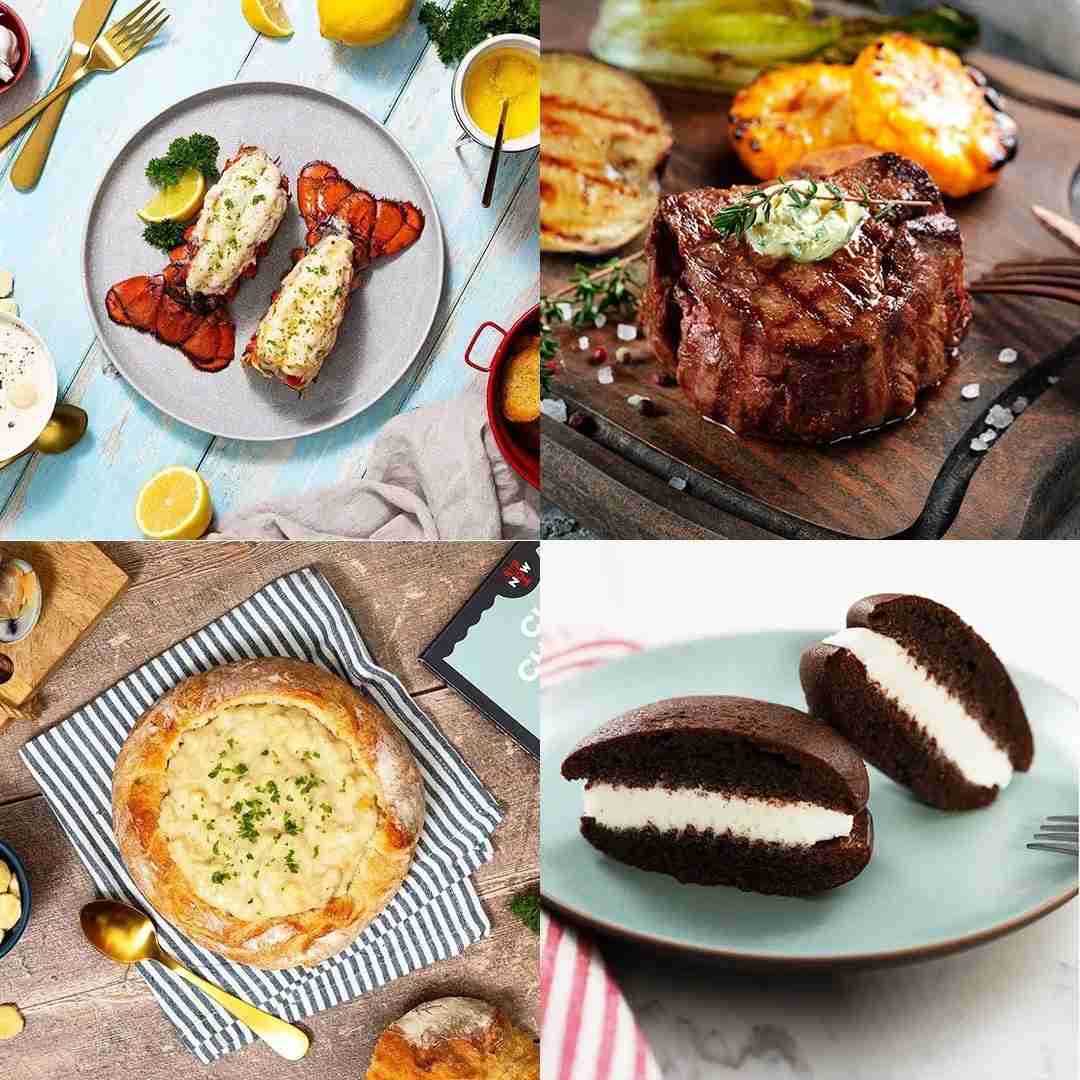 Surf and Turf Tail Dinner